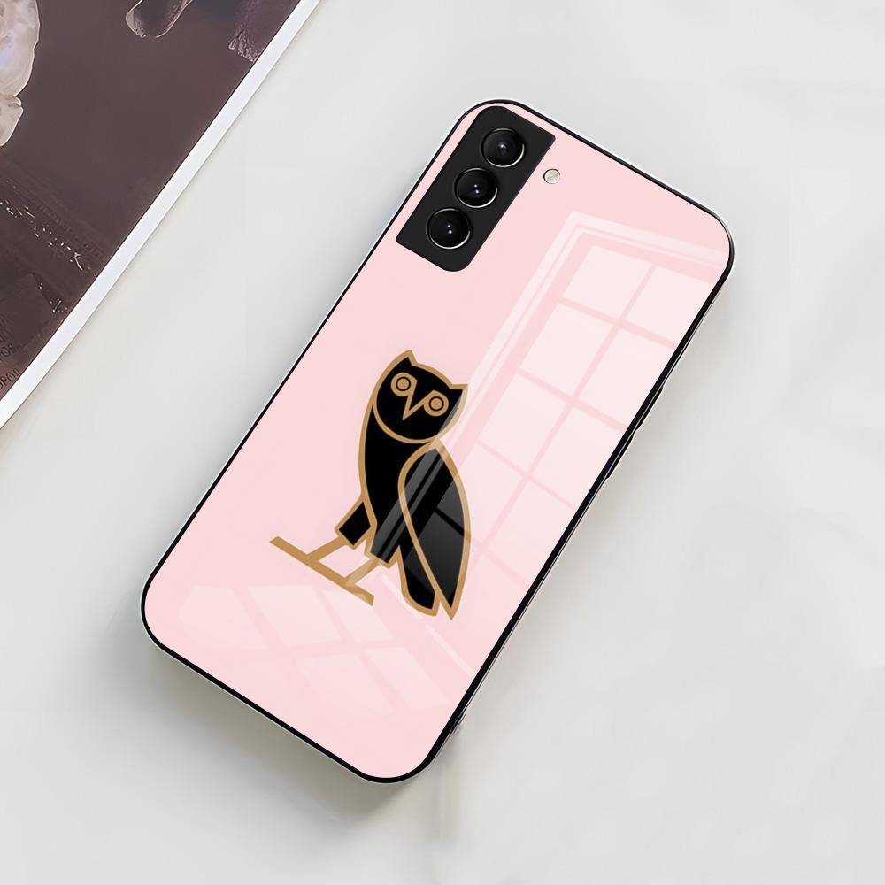 Drake O-OvO OWL Singer Phone Case For Samsung S26 S25 S24 FE S23 S22 S21 Plus S20 Ultra Note20Ultra Black Glass Cover