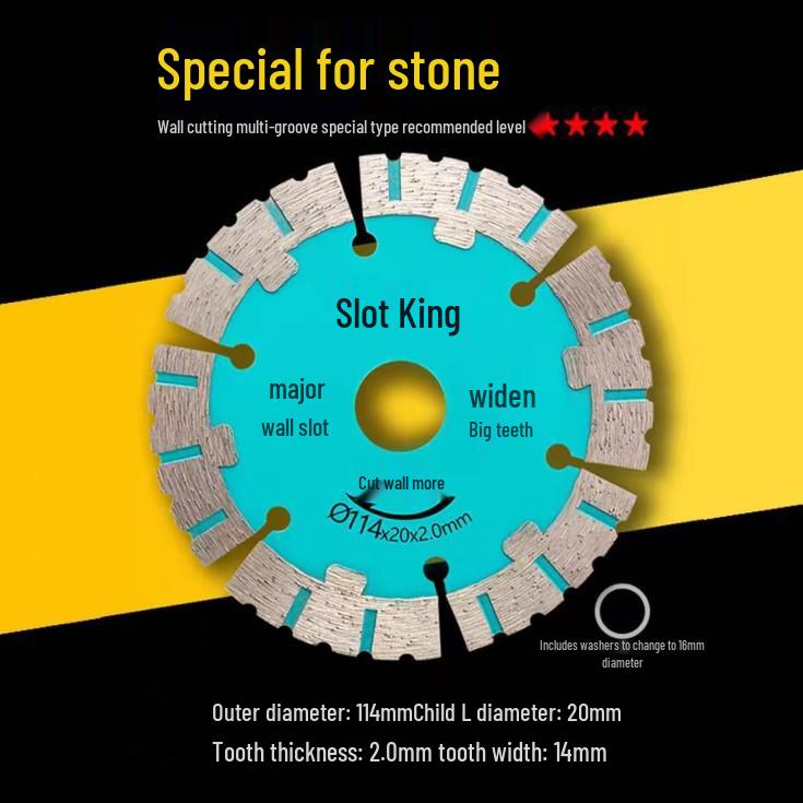 

Little Bee 114 Protective Diamond Saw Blade for Marble Sheet Cutting