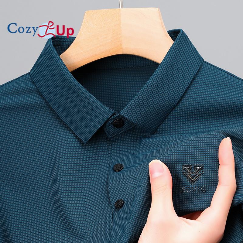 Cozy Up Men's Short Sleeve Classic Fit Pique Polo