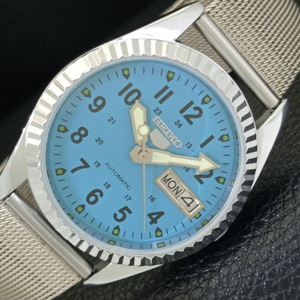 

JAPAN VINTAGE REFURBISHED SEIKO 5 AUTOMATIC 6309A MENS WATCH a441638-1 Sk-a441638