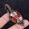 Tree of Life Kingman Red Mohave Copper Turquoise Pendant Copper Wire Wrapped Gemstone Jewelry Rainbow Moonstone Pendant Handmade Jewelry