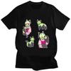 Kawaii Invader Zim Graphic TShirt Happy Hug Ready Zim Image Cute Cartoon T Shirt Unisex Women Retro T Shirt Oversized T Shirt