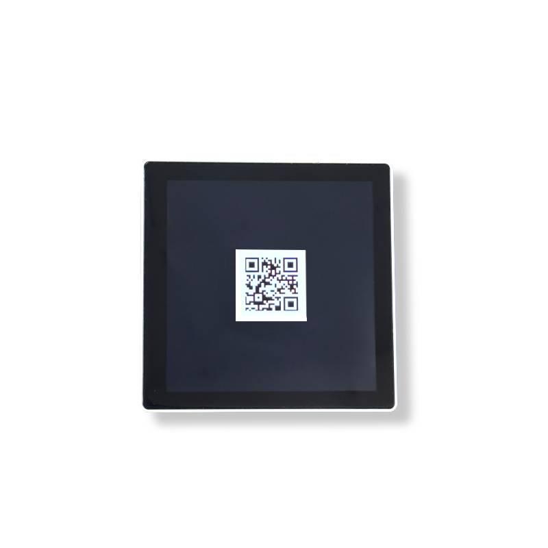 QR Code Patrol 86 Central Control Panel: ESP32-S3 Full Touchscreen Display with 480x480 Resolution, WiFi, and Bluetooth. QR Code Patrol Screen