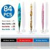 Practical and Creative DIY Ballpoint Pen Set with Ink Refills Resin Crafts for Handcrafting Stationery Gifts