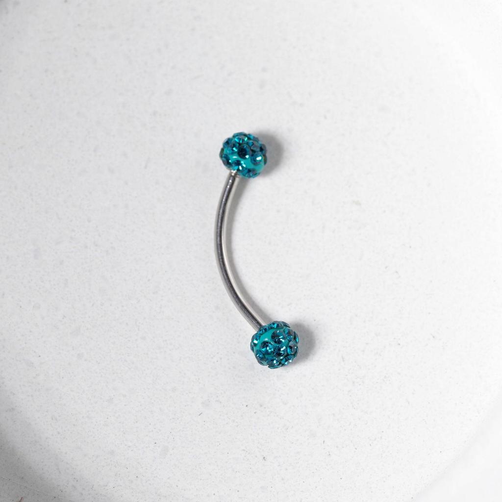 Edelstahl Flash Augenbrauen- und Lippenpiercing Schmuck