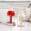 Rotate Cup Foaming Dispenser: Facial Cleanser Bubble Maker for Shampoo/Hand Soap - Press Type Foam Bottle
