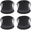FUKUARE Yaris Cross Door Handle Black Carbon Fiber Set of Exterior Custom Parts 2 Protector, Look, 4,