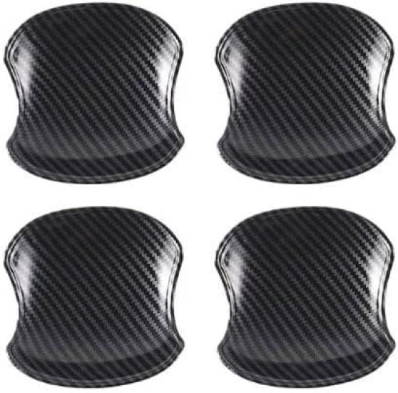 

FUKUARE Защита ручек дверей Yaris Cross Черный карбоновый стиль Комплект из 4 штук Внешние кастомные детали 2 чёрный