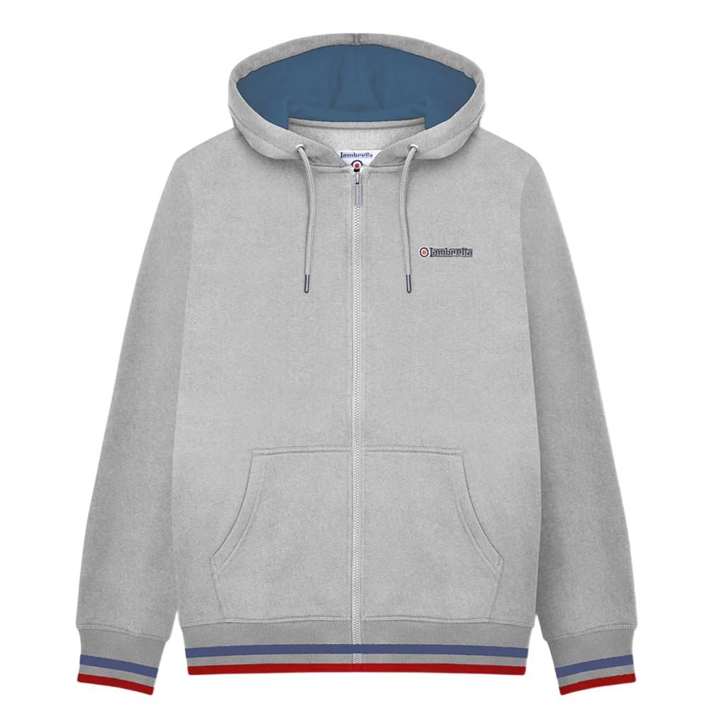Lambretta Heren Hoodie met Volledige Rits 3XL