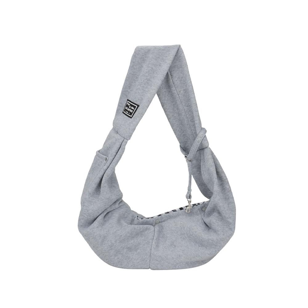 

Carrier Bag for Cat Small Dogs Portable Pet Shoulder Bag Breathable Travel Bag серый