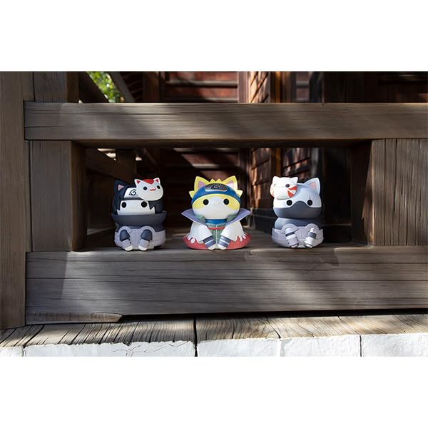 MEGA CAT PROJECT NARUTO Shippuden Big Series 1 Minato Approximately PVC Figure Nyart! Namikaze, 100mm, Pre-painted