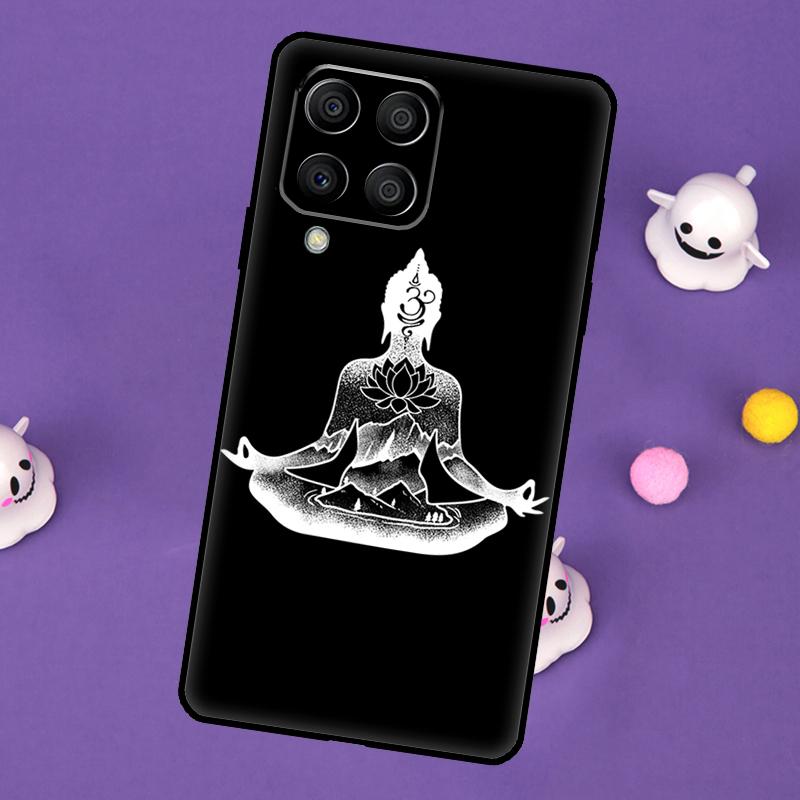 Mandala Buddha Cover For Samsung Galaxy M32 M52 M12 M13 M33 M23 M53 M15 M55 M31 M51 M14 M34 M54 M20 Case
