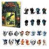 Acrylic Dragon Hanging Ornaments Advent Calendars 2026, 24 Days Christmas Countdown Calendar with To Ornaments, Collectible Pendants for Kids, Adults