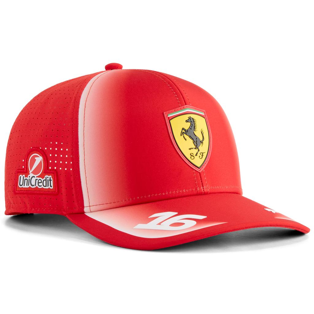 Charles Leclerc Scuderia Ferrari 16 Zespół Unisex 2026 GP Monako Edycja Specjalna Replika Regulowane Czapki z Daszkiem