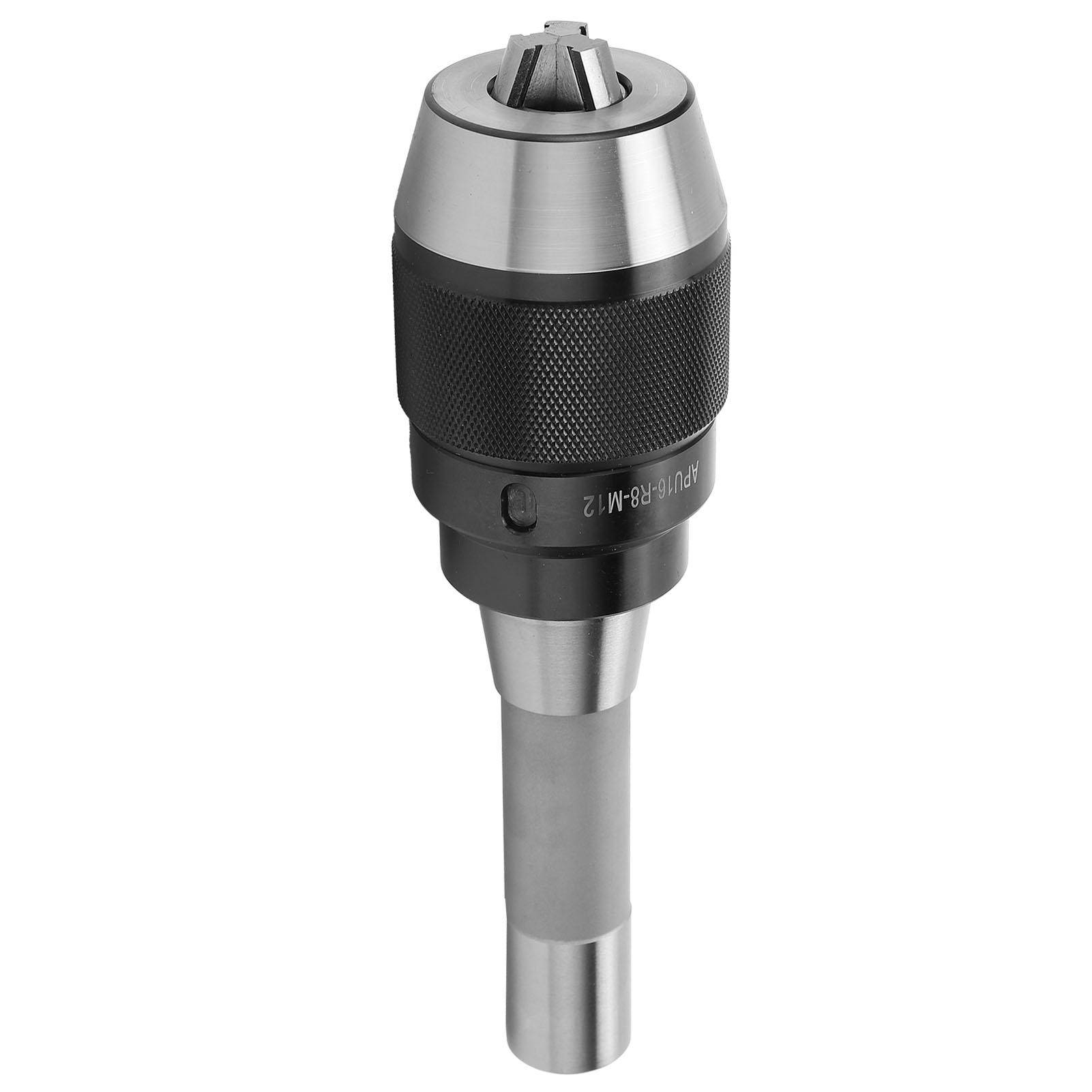 

Integral Drill Chuck 40Cr APU16R8M12 Hardware Tools 16mm Clamping Range for Milling Machine