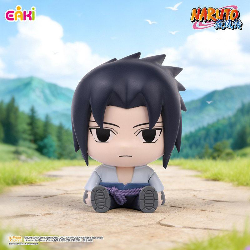 EAKI Naruto Action Figure Shippuden Sitting  Sasuke Kakashi Itachi Jiraiya Minato Anime Figure Collectible Toys Gifts