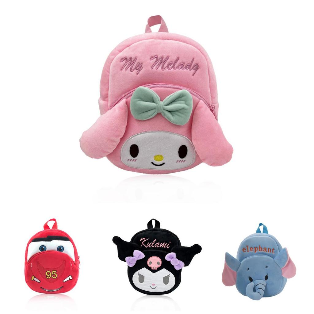 Adorable Plush Toddler Backpack Unisex Design Ideal For Kindergarten And Daily Use