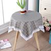 Round Tablecloth Simple Style Household Circular Table Cover Indoor Holiday Home Christmas Party Picnic Dining Room