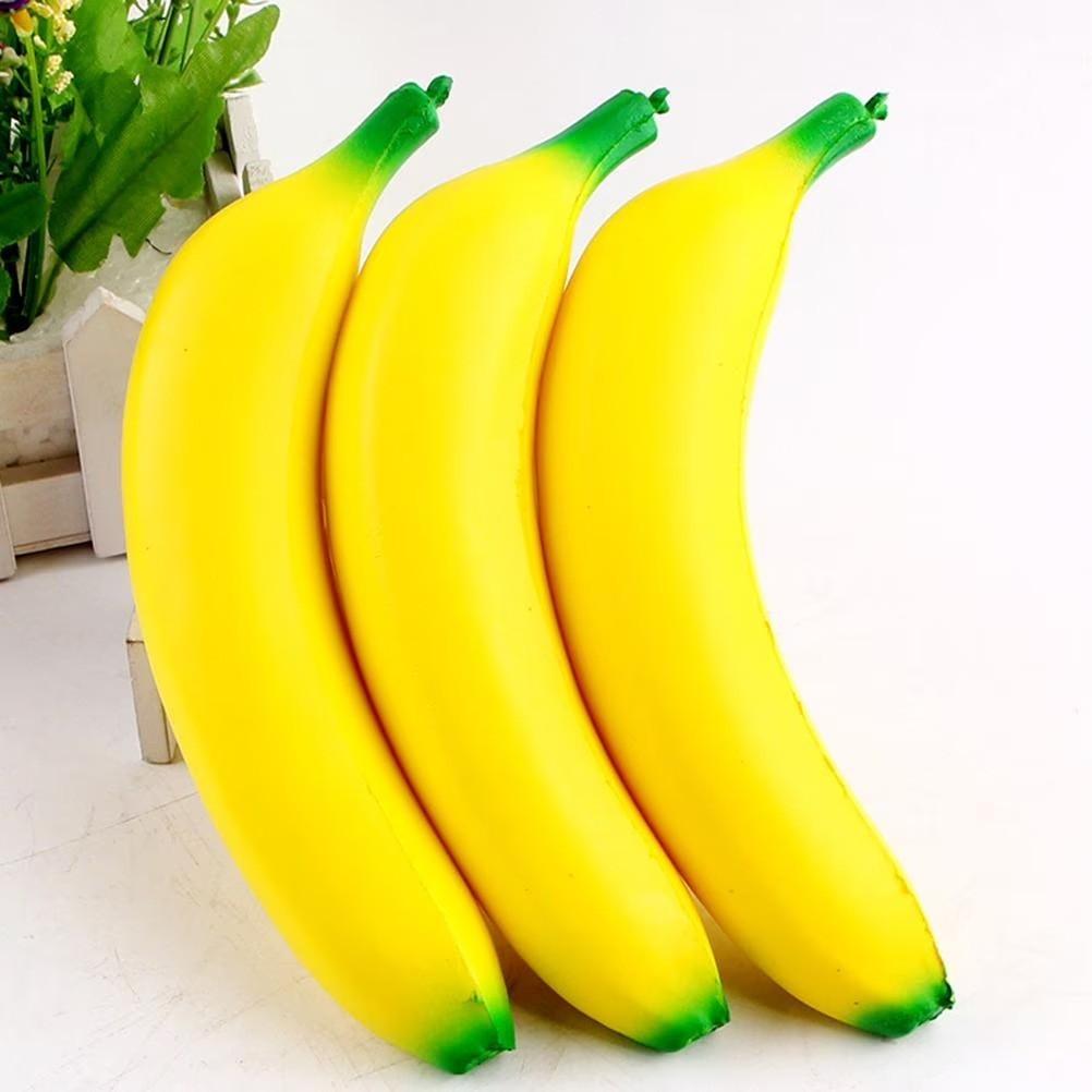 Tpr Giant Banana Stress Relief Toy For Kids And Adults With Handgrip Sensory Experience