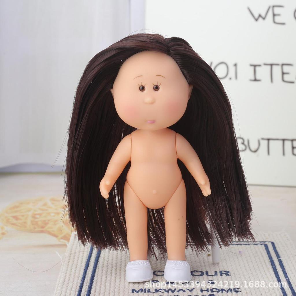 14cm Nude MIA Doll Figure - Spanish Potato Doll with Multiple Colors
