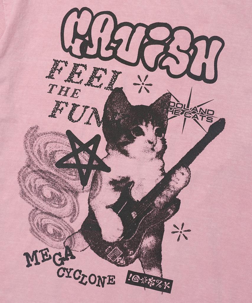 CAVISH Mega Cyclone Pigment Ss Tee Pink(Cv2Dmut524A)