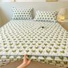 Quilted Mattress Cover Simple Print Bed Cover Thickened Fitted Sheet Home Elastic Bed Linen fundas de colchón (No Pillowcase)