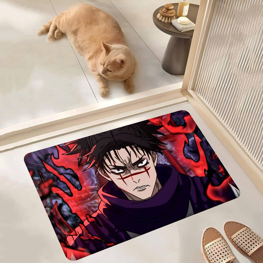 Jujutsu Kaisen Choso Yuji Maty do Pokoju Antypoślizgowe Wchłaniające Wodę Długi Pasek Poduszka Mata do Sypialni Dywany Gospodarstwa Domowego