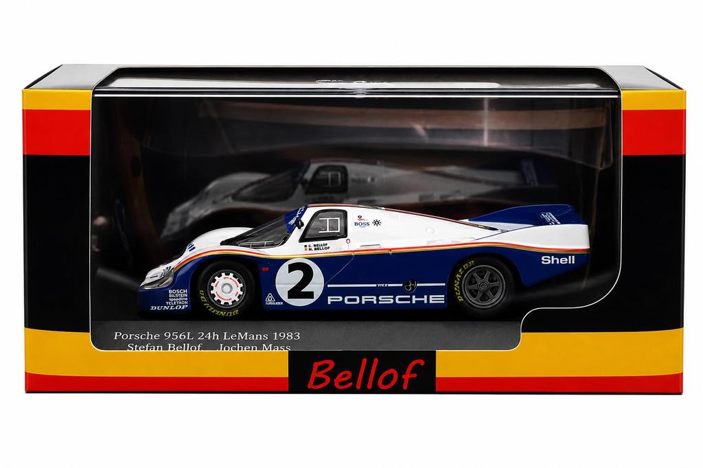 CMR 1/43 Porsche 956 LH Team Rothmans 1983 24 Hours of Le Mans, Stefan Bellof/Jochen Mass