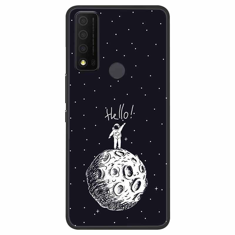 For TCL 30 XE 5G Case Marble Cat Soft Silicone Back Case for TCL 30 XL 30V 5G Phone Cover TCL30 XE T767W 30XE 5G Coque Funda Bag