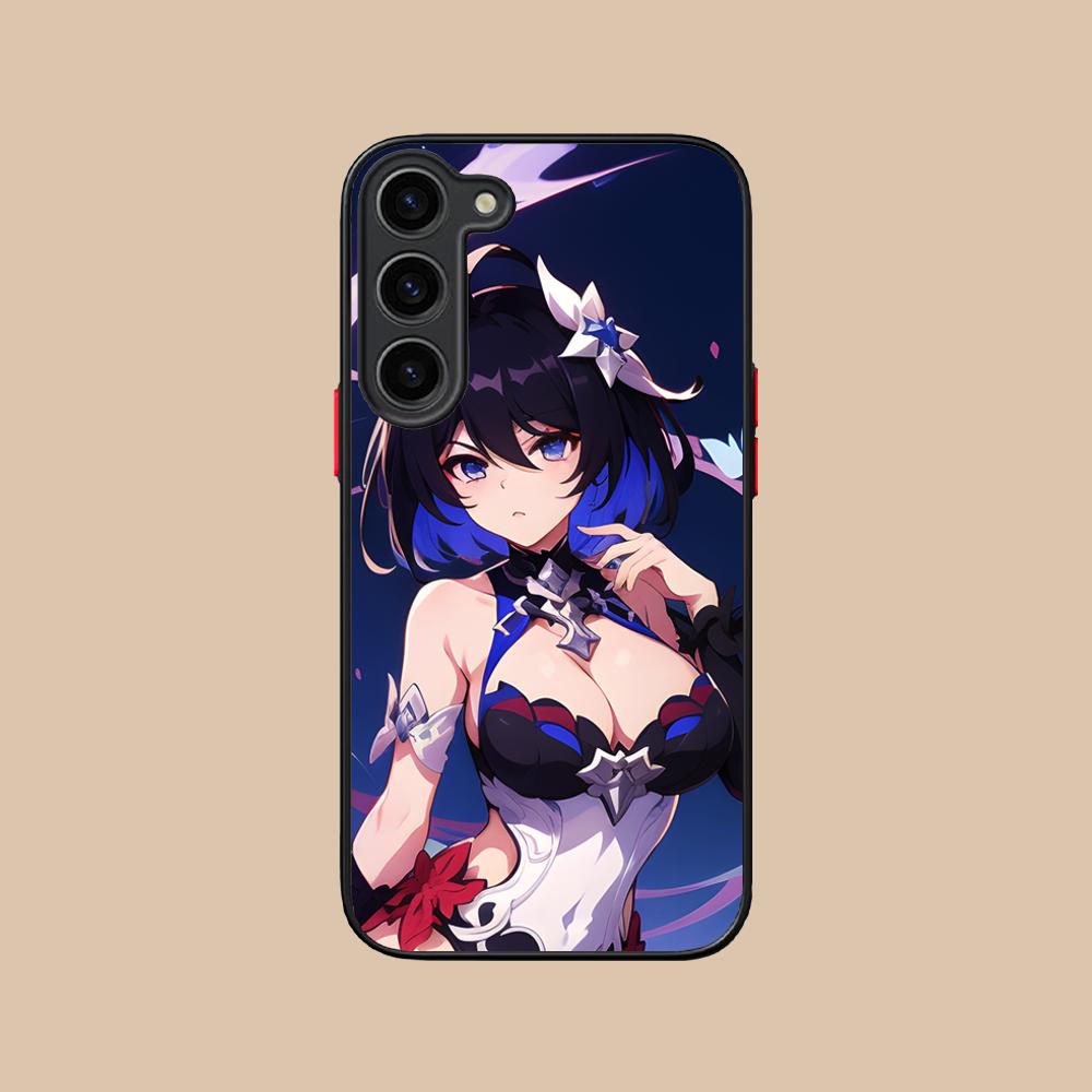 

HSR Seele Silicone Mobile Phone Case for Samsung Galaxy S26 S25 S24 S23 S22 S21 Plus FE Ultra Colorful Cover Galaxy S26