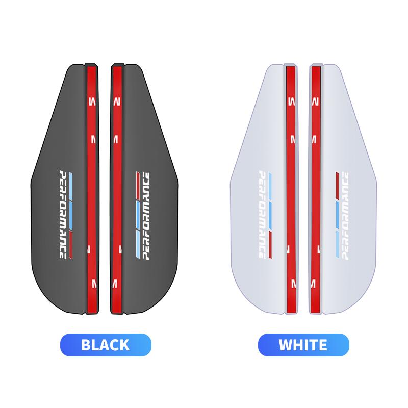 Voor BMW 2 STUKS Transparante Auto-onderdelen Achteruitkijkspiegel Beschermer Regenwenkbrauw Vizierhoes Voor BMW 50e 1 2 3 4 7 Serie M X1 X5 X6