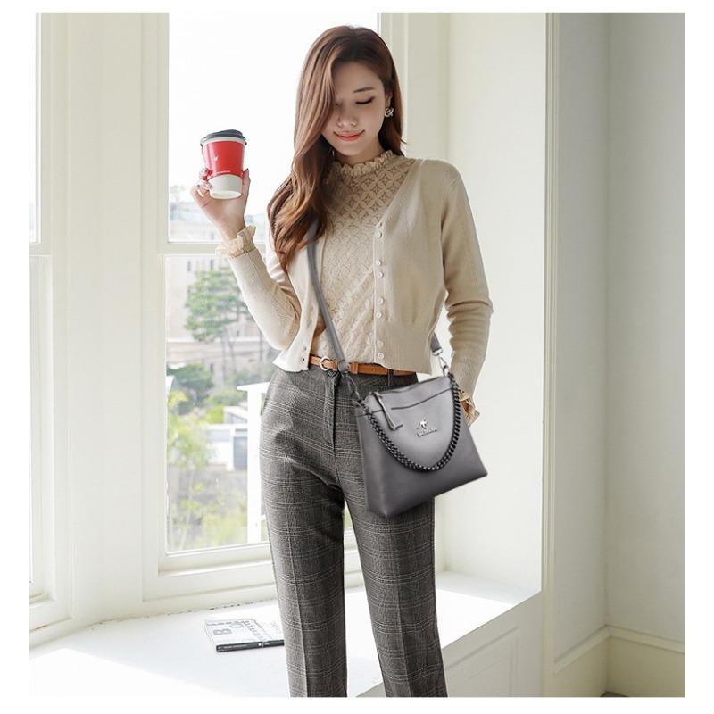 Geanta de mare capacitate Geanta de dama Geanta moale pentru o singura geanta de umar