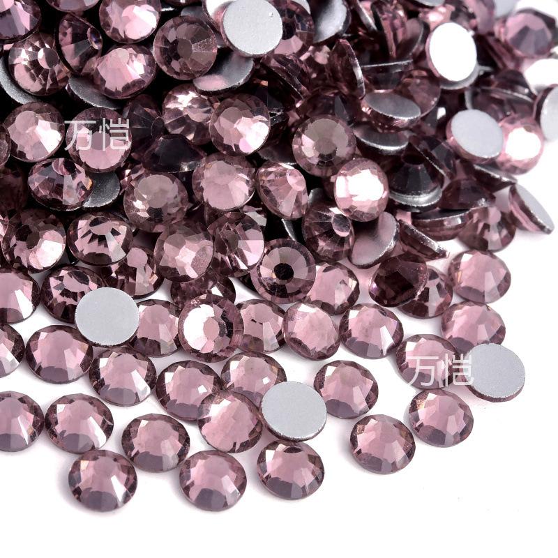 Ss3-Ss16 Mixed Size Flat Bottom Drill, Mobile Phone Case Diy Sticker Diamond Crystal Glass, Creative Nail Art Jewelry Accessories