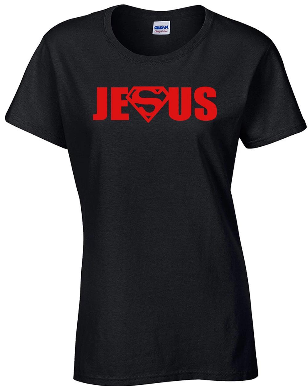 JESUS Christ Christian CONSERVATIVE Red Print LADIES Tee Shirt 136 2XL
