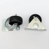 All-Iron Low Center of Gravity Light-Duty Swivel and Fixed Caster Wheel