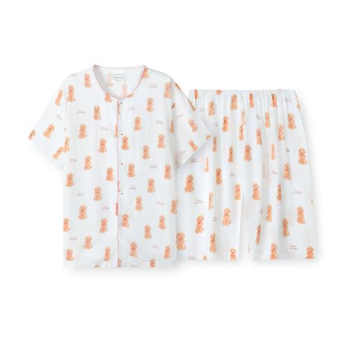 

[ORCITE] Summer Vintage Louis Short-Sleeve Top & Bottom Set F050 [Shipped from Korea] 100% Authentic S