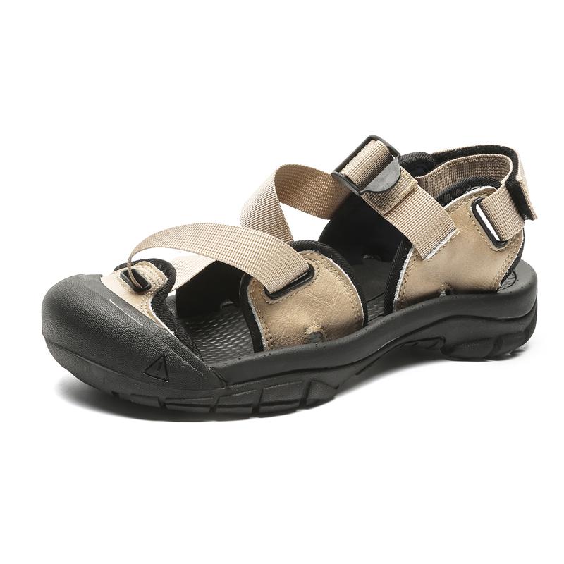 Fashion Men's Adventure Sandals 2025 Summer Hiking Shoes Quick Dry Non-Slip Sole Arch Support Beach Water Shoes for Outdoor Enthusiasts