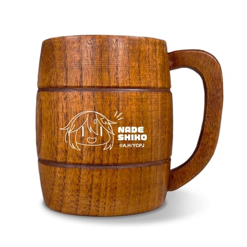 Кемпинг на расслабоне СЕЗОН 3 Кружка-бочонок Дизайн 01 (Надешико Кагамихара)