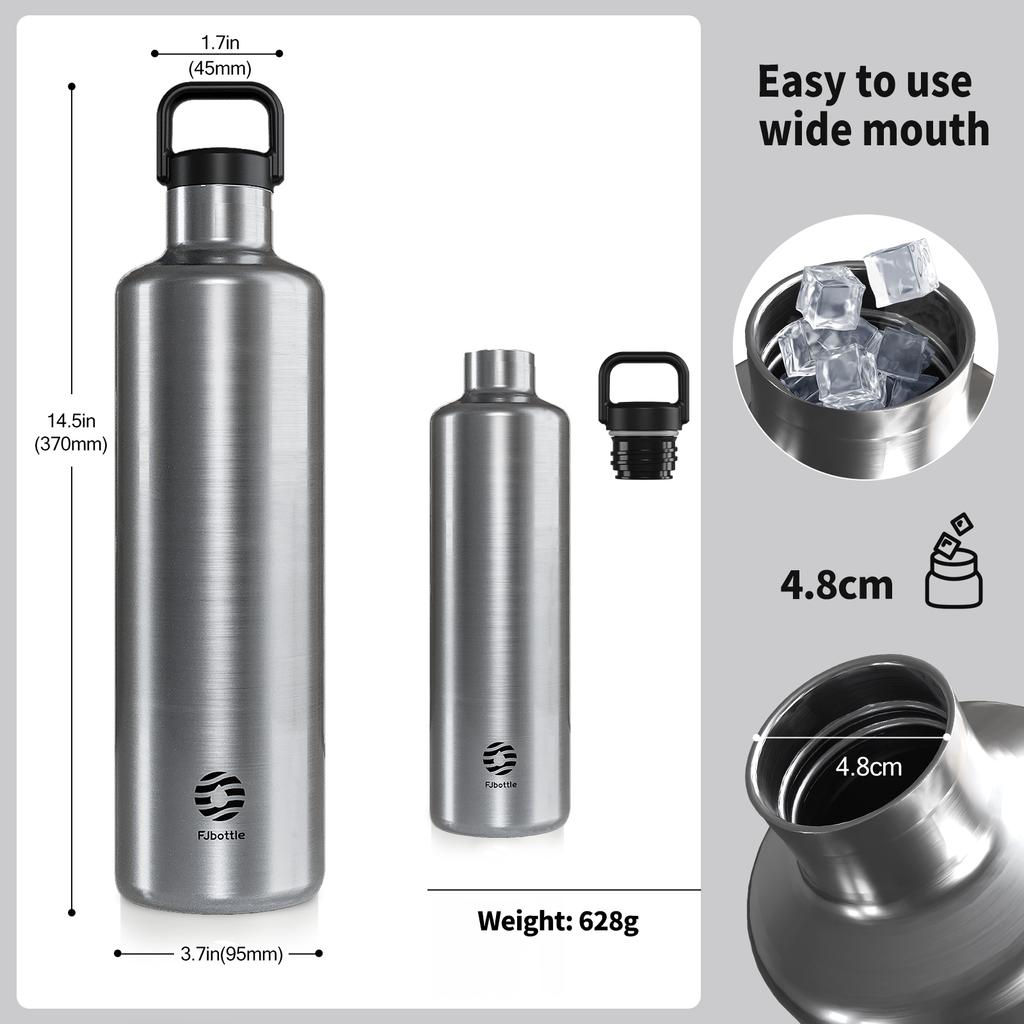 FEIJIAN 1750ml Large-capacity thermos cup Stainless Steel Thermos Bottle with Portable cloth bag