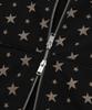 Nombre Signature Star Pintuck Zip-Up Hoodie [Black]