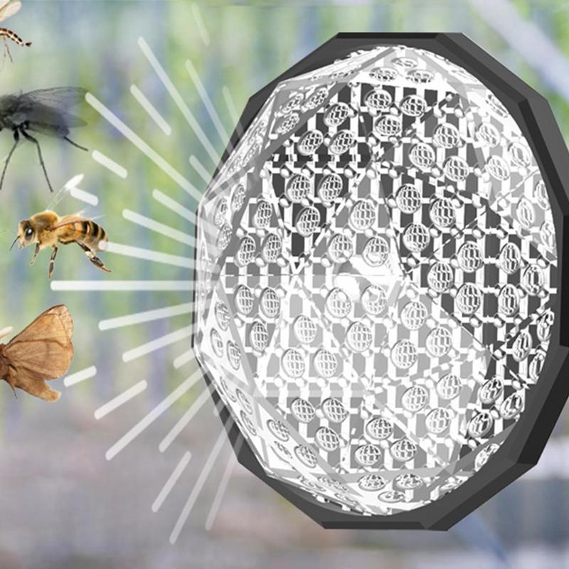 Pułapka na muchy do wnętrz Przenośna optyczna pułapka na muszki owocowe Instrument Zewnętrzne Wewnętrzne Pułapki na muchy na ganek Dom Balkon Kuchnia Dom Ogród