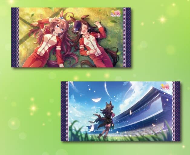 Uma Musume Pretty Derby Bath Towel Vol.2: Beyond the Rival's Back and Blessings to Everyone (Set of 2)