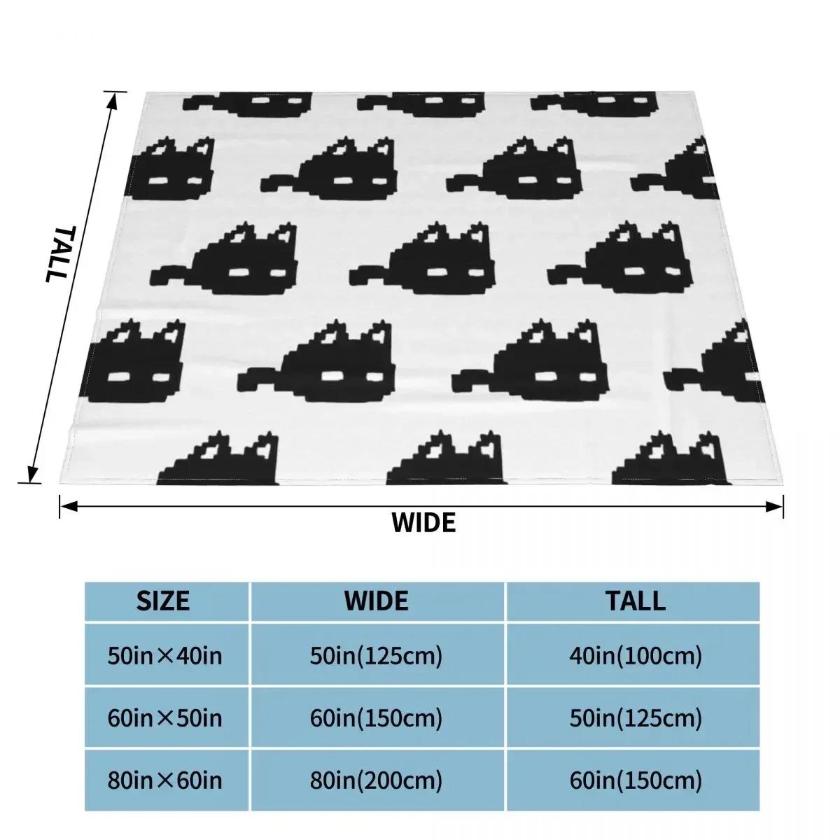 

Одеяло с котом Omori, фланелевое одеяло с Базиликом Обри, аниме, игры, супер теплое одеяло для домашнего дивана, спальни, одеяло 40x50in