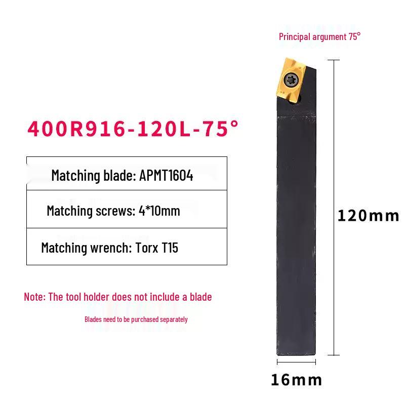 Universal Boring Bar: CBS Rough and Matching Boring Bars 1604, 400R916/920/913, 90° & 75° Options