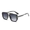 2026 Retro Double Bridge Square Pilot Sunglasses - European & American Fashion Street Style