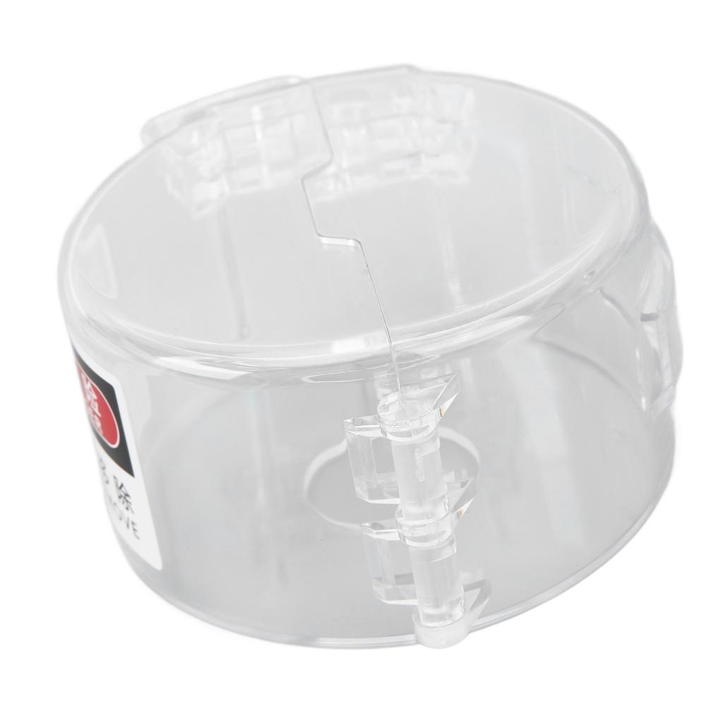 Schieberabsperrung Transparent 4 Loch Schutzabdeckung für Ventilhahnabsperrung für Elektro