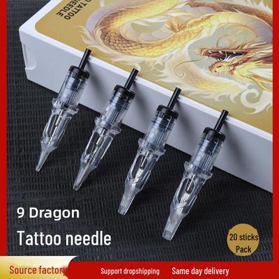 9Dragon Professional Blue Disposable Tattoo Needle Pen for Eyebrow Embroidery
