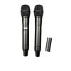 True Diversity Wireless Microphone Set with High Sound Quality, Dual Microphones
