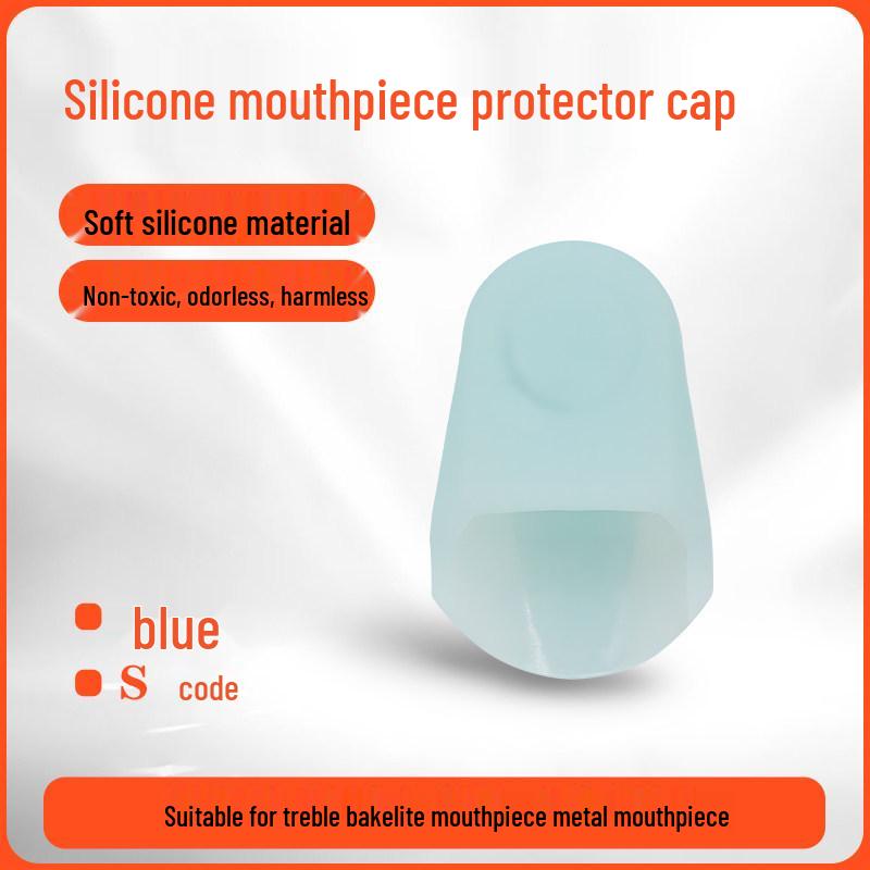 Soft Silicone Mouthpiece Protector for Alto/Tenor/Soprano Saxophone & Clarinet
