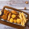 Chips Barrel Table Decor Fast Food Holder Snack Container French Fries Basket Tableware Food Bucket